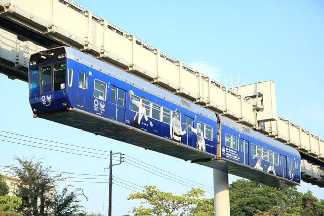 千葉県の電車広告：千葉モノレール