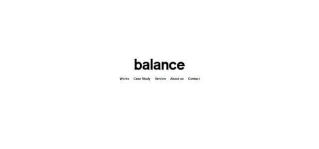 株式会社balance公式サイトキャプチャ画像