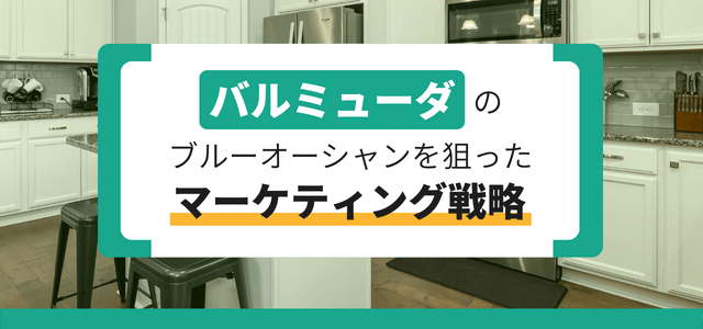 バルミューダのブルーオーシャンを狙ったマーケティング戦略のポイント