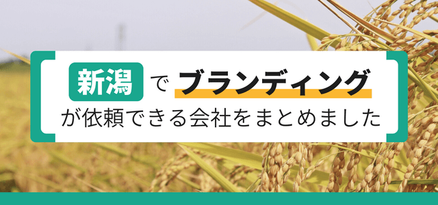 新潟でブランディングが依頼できる会社まとめ