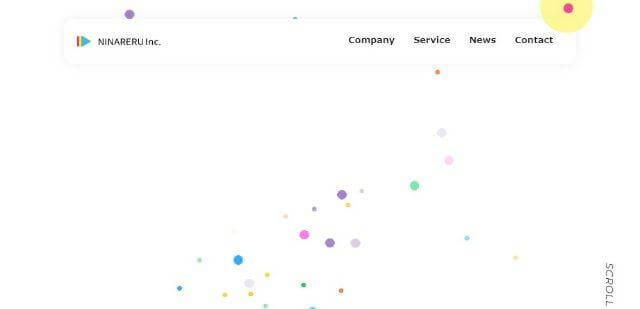 株式会社ニナレル公式サイトキャプチャ画像