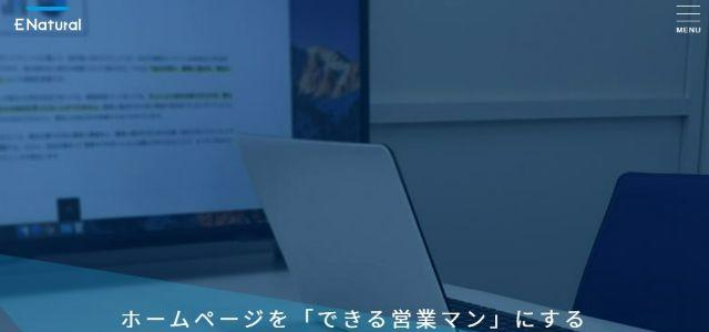 東京のリスティング広告会社株式会社イーナチュラル公式サイトキャプチャ画像