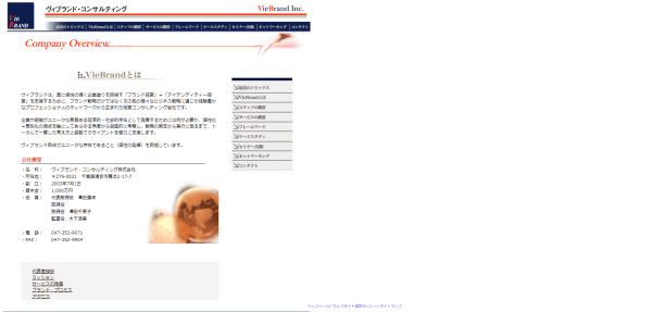 ヴィブランド・コンサルティング株式会社画像キャプチャ