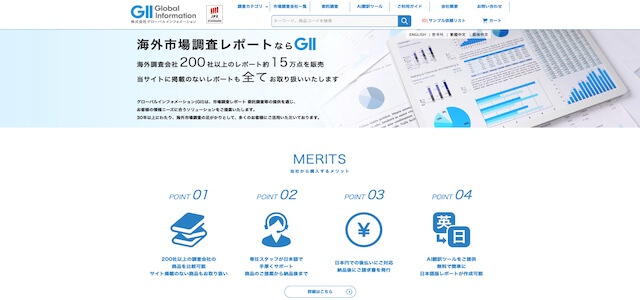 業界経験30年以上のプロ集団！<br>株式会社グローバルインフォメーション<br>サービス概要資料ダウンロードページ