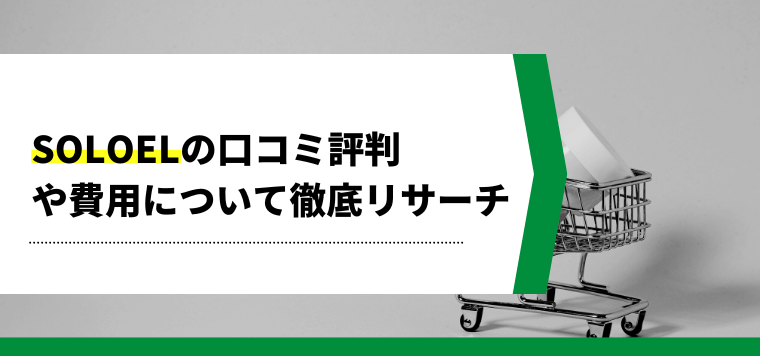 SOLOEL(ソロエル)購買システムの口コミ評判や費用を紹介