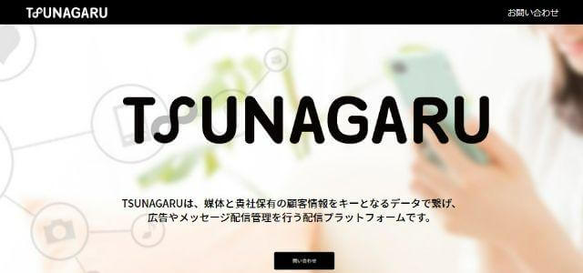 TSUNAGARU公式サイトキャプチャ画像
