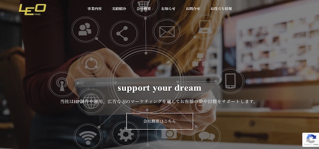 インフルエンサーキャスティング会社株式会社LEO公式サイト画像