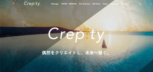 新規事業開発支援株式会社Crepityの公式サイト画像