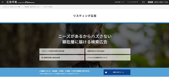 アイビス公式サイト画像