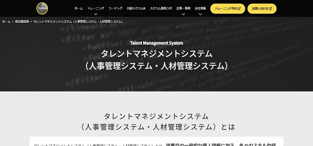 タレントマネジメントシステムのOdd-e Japan（オッドイー・ジャパン）公式サイト画像
