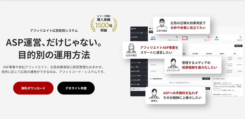 アフィリコード・システムの導入事例や口コミ評判、費用について調査