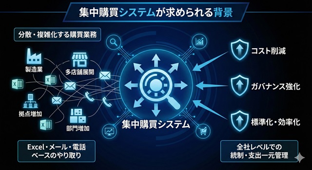 集中購買システムが求められる背景