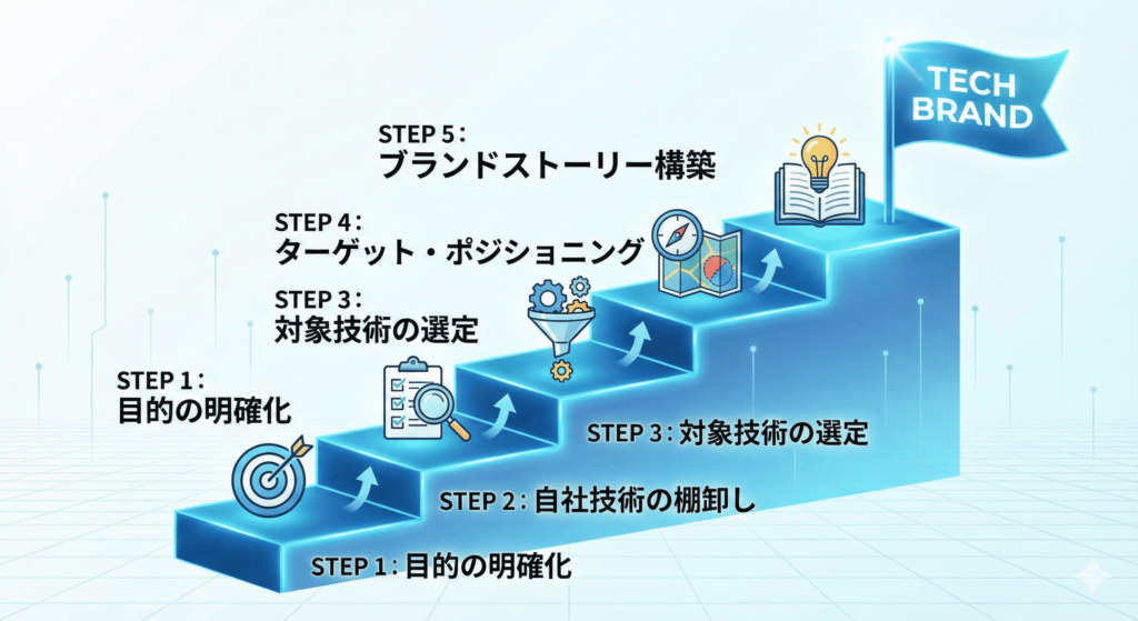 失敗しないための「技術ブランディング」構築5ステップ