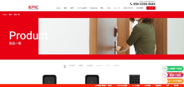 EPICの公式キャプチャ