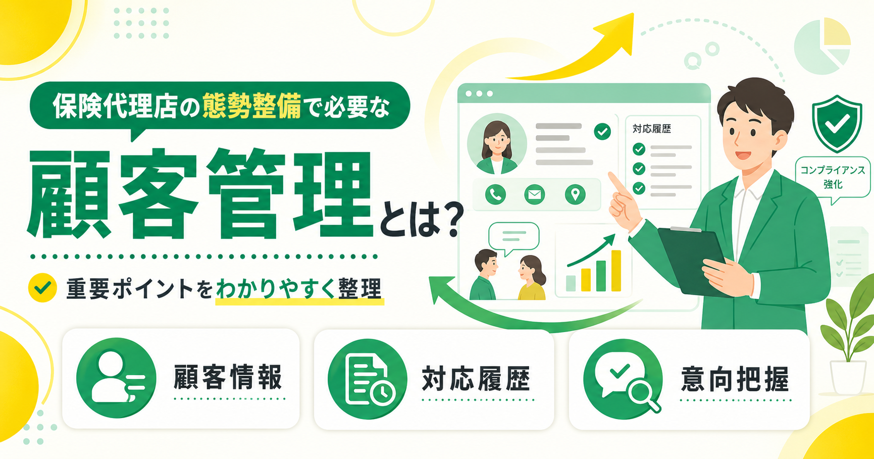 保険代理店の態勢整備で必要な顧客管理とは 業務品質と監査対…