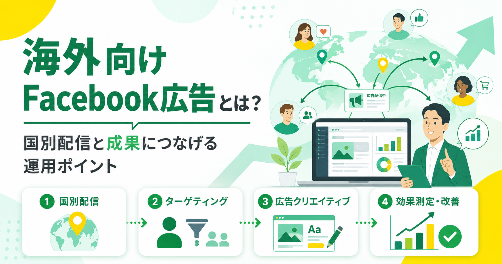 海外向けFacebook広告とは？国別配信と成果につなげる運用ポイント