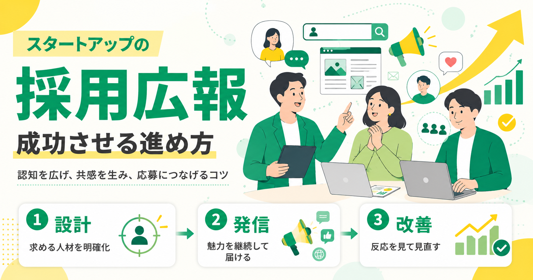 スタートアップの採用広報を成功させる進め方