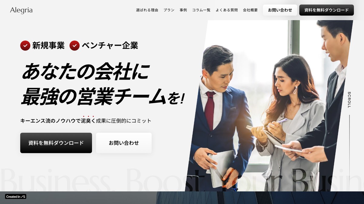 アレグリアとは？口コミ評判や費用、導入事例を調査